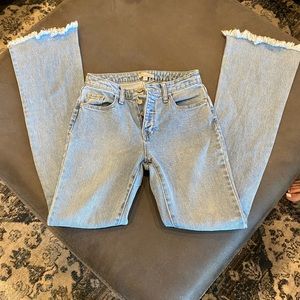 Flare leg jeans